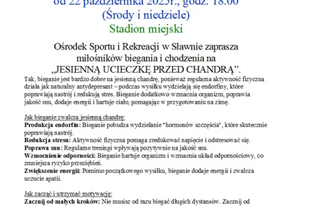 Jesienne bieganie na stadionie 2025