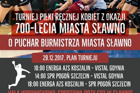 Turniej Piłki Ręcznej Kobiet Z Okazji 700-lecia Miasta Sławno
