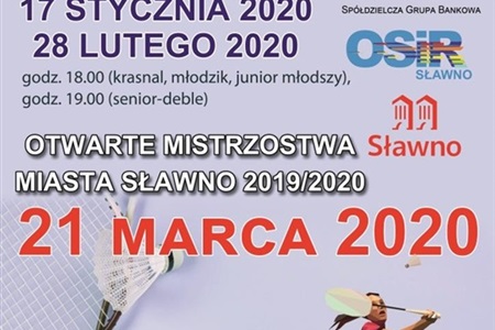 Turnieje o Grand Prix Miasta Sławno w Badmintonie "BS CUP"